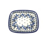 160 Bunzlau Rechthoekige schaal 1985X Rechthoekige schalen zonder oor